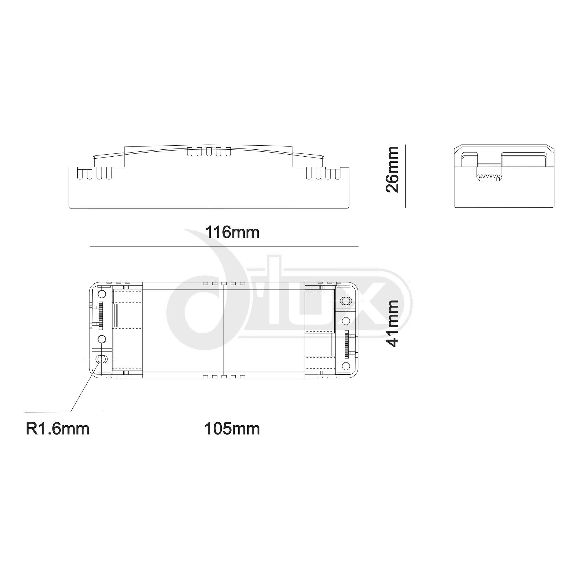 Bionic Sq 30 Recessed Ceiling Luminaires Dlux Square/Rectangular Recess Ceiling